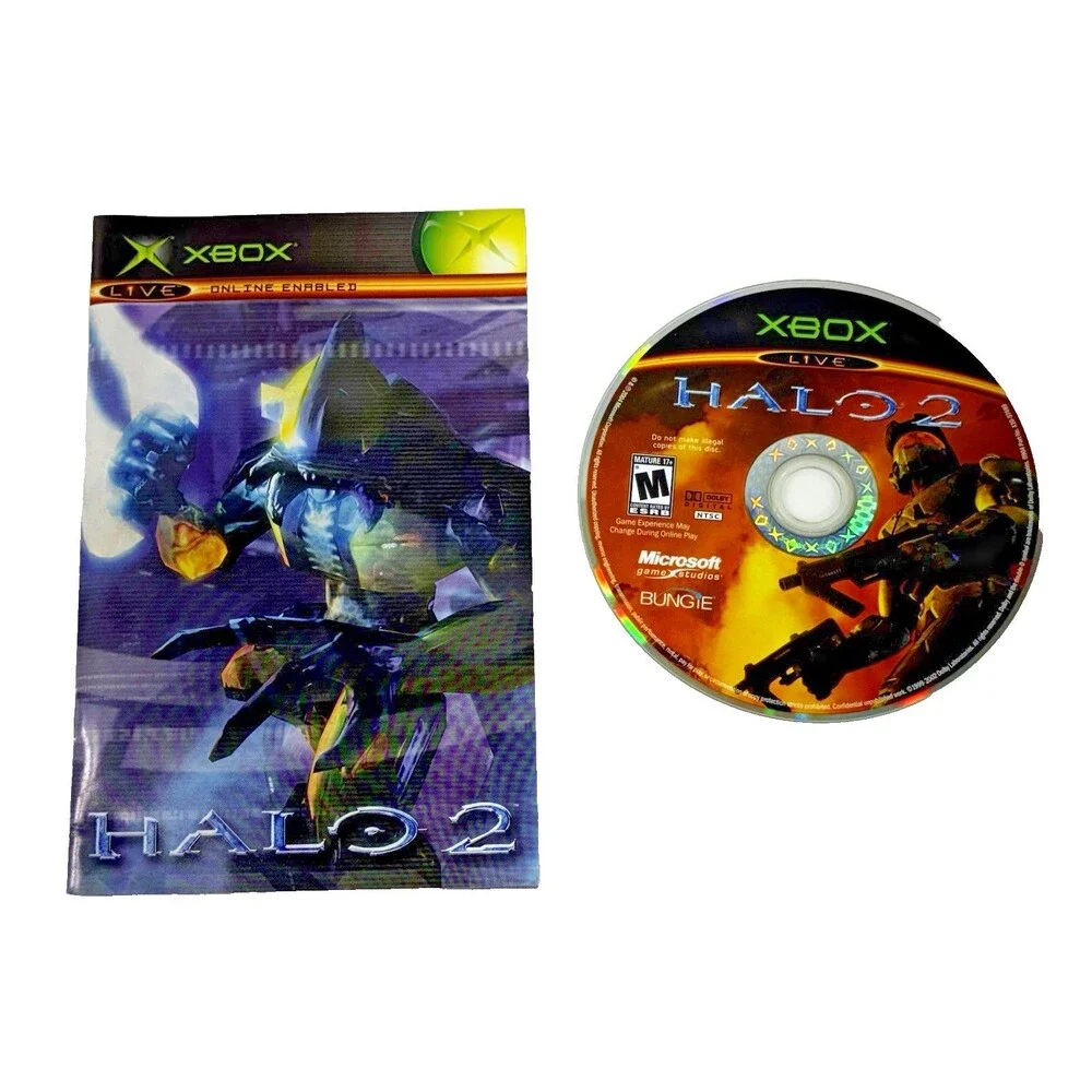 Halo 2 Limited Collector’s Edition Microsoft Xbox Vintage Steel Case Complete
